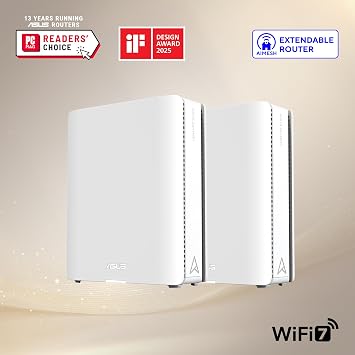 ASUS BQ16 (W-2-PK) WiFi7 Mesh Sistemi