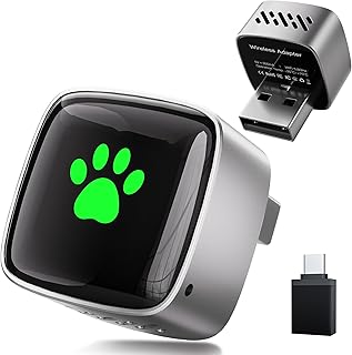 2026 Adaptateur Carplay sans Fil, Mini Carplay sans Fil pour iPhone et Plus de 1k+ Voitures, Type-C/USB, Connexion Rapide Stable, Compatible avec iOS 12+/Android 11+et Autos à partir de 2016