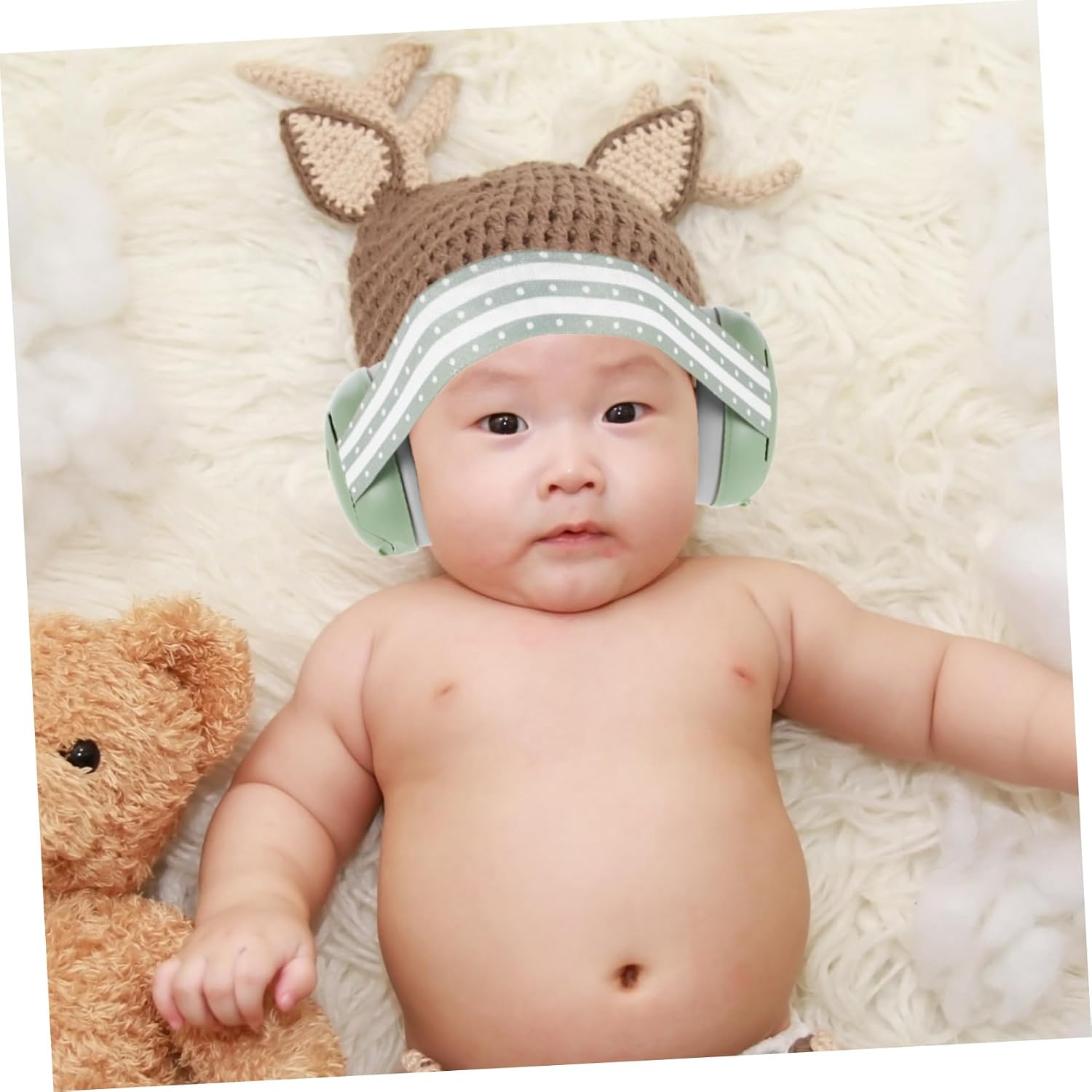Hemoton Ear Muffs for Noise Reduction Soft Boy Girl Hearing Protection Headphones Comfortable Boy Girl Headphones for Travel and Sleep