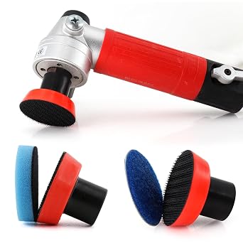 2 Inch Backing Pads Hook Loop Backer Pads with 5/8-11Thread for Angle Grinder Buffer Pads 2pcs