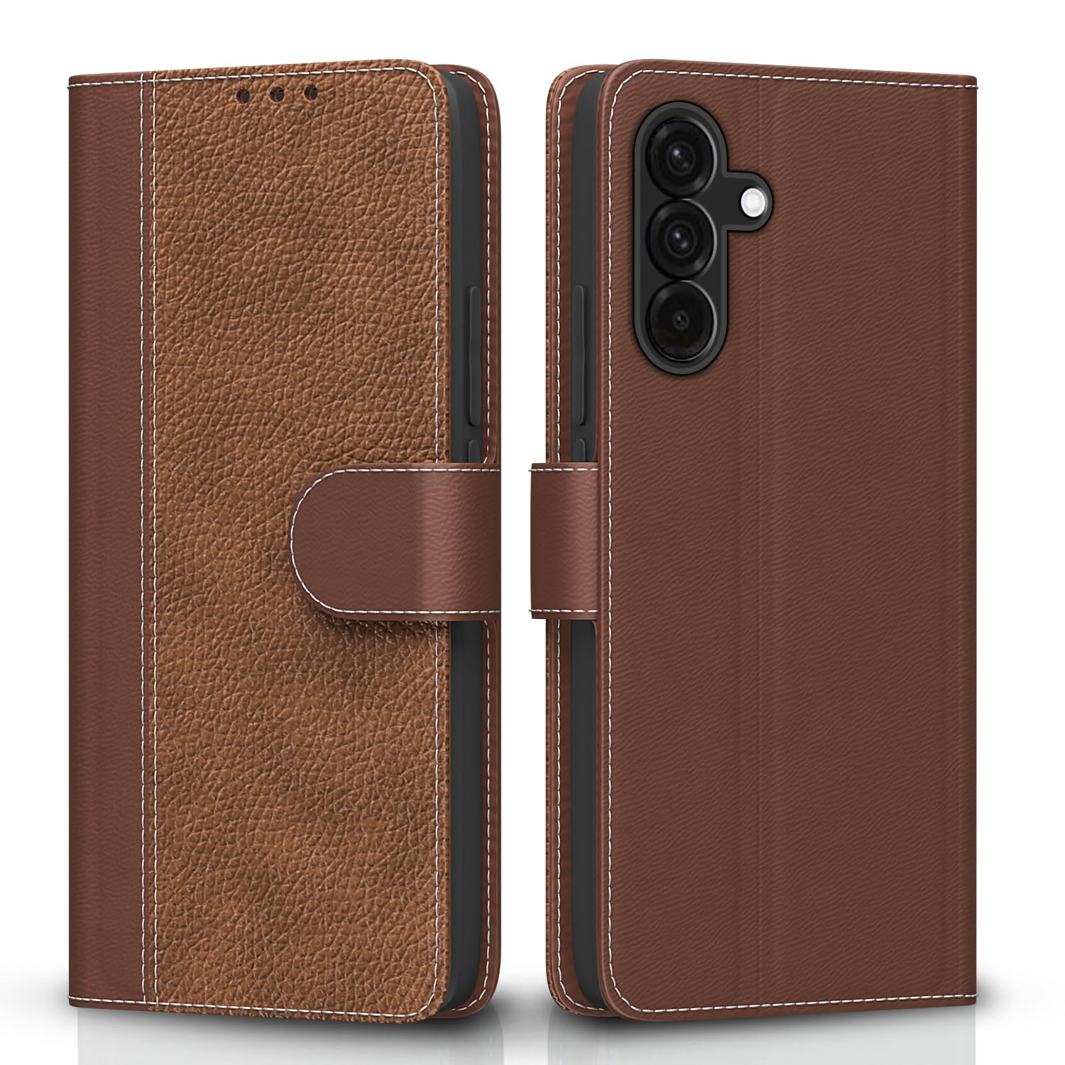 Samsung Galaxy A56 5G Leather Flip Cover -1