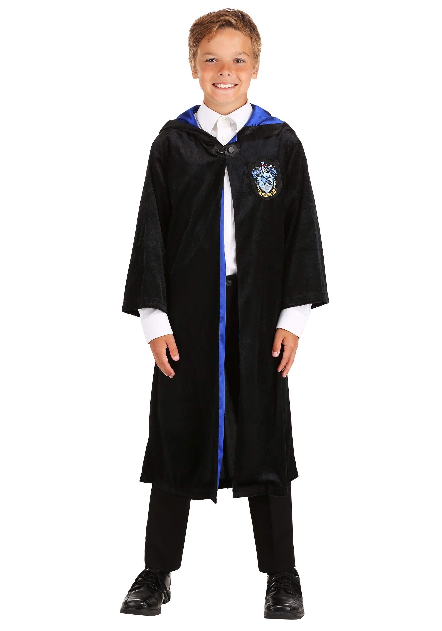 Fun CostumesHarry Potter Kids Hogwarts House Robe Costumes - Child Gryffindor, Slytherin, Ravenclaw & Hufflepuff Robes