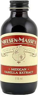 Nielsen-Massey Mexican Pure Vanilla Extract for Baking and Cooking, 4 Ounce Bottle with Gift Box