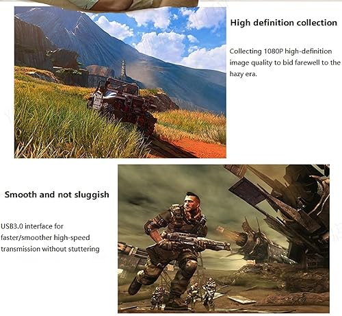 Miniatura 3 de Dispositivo de captura de video de audio 4K, HDMI a USB 3.0 4K tarjeta de captura de video tarjeta de captura de juego USB 3.0, para transmisión en