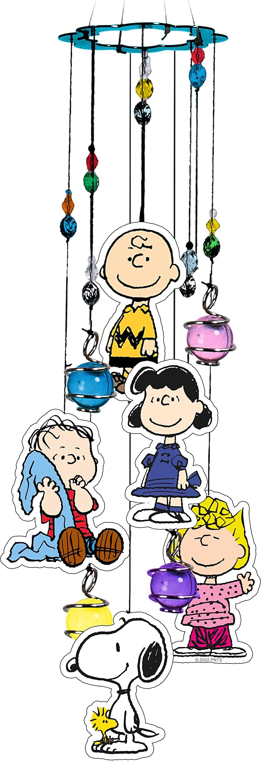 Spoontiques Wind Chime, Metal, Peanuts