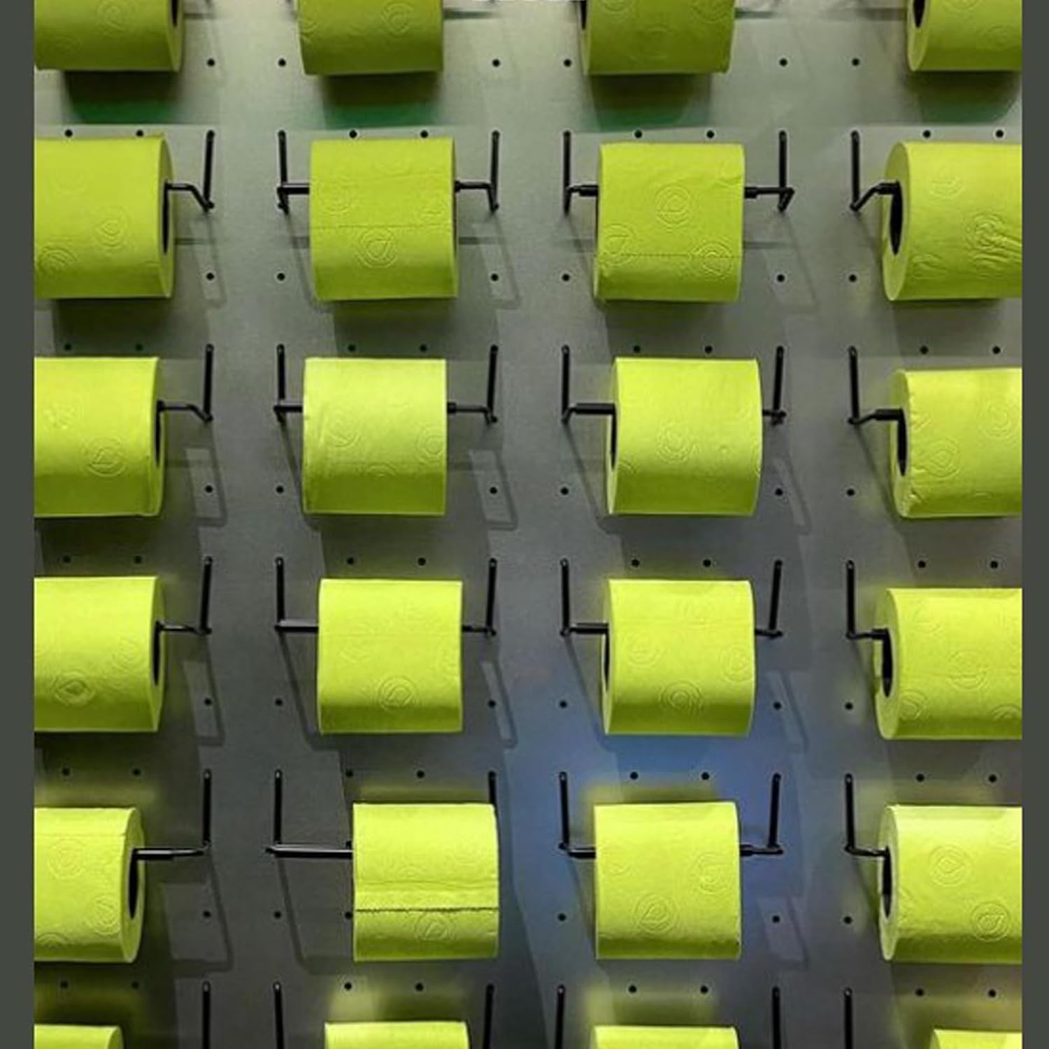 Renova Lime Green Toilet Paper 3-Ply - Ideal for Decorating Your Home or Office - Pack of 6 Compact Rolls- 140 Sheets - Eco-label Certified - Dermatologically Tested - Septic Safe - Sustainable & Soft