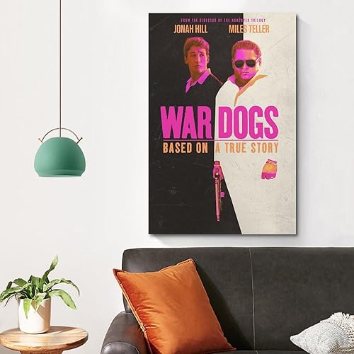 Miniatura 4 de Póster de lienzo de película de perros de guerra y pósteres de álbum de música, pintura de pared, estética, decoración de habitación, 12 x 18