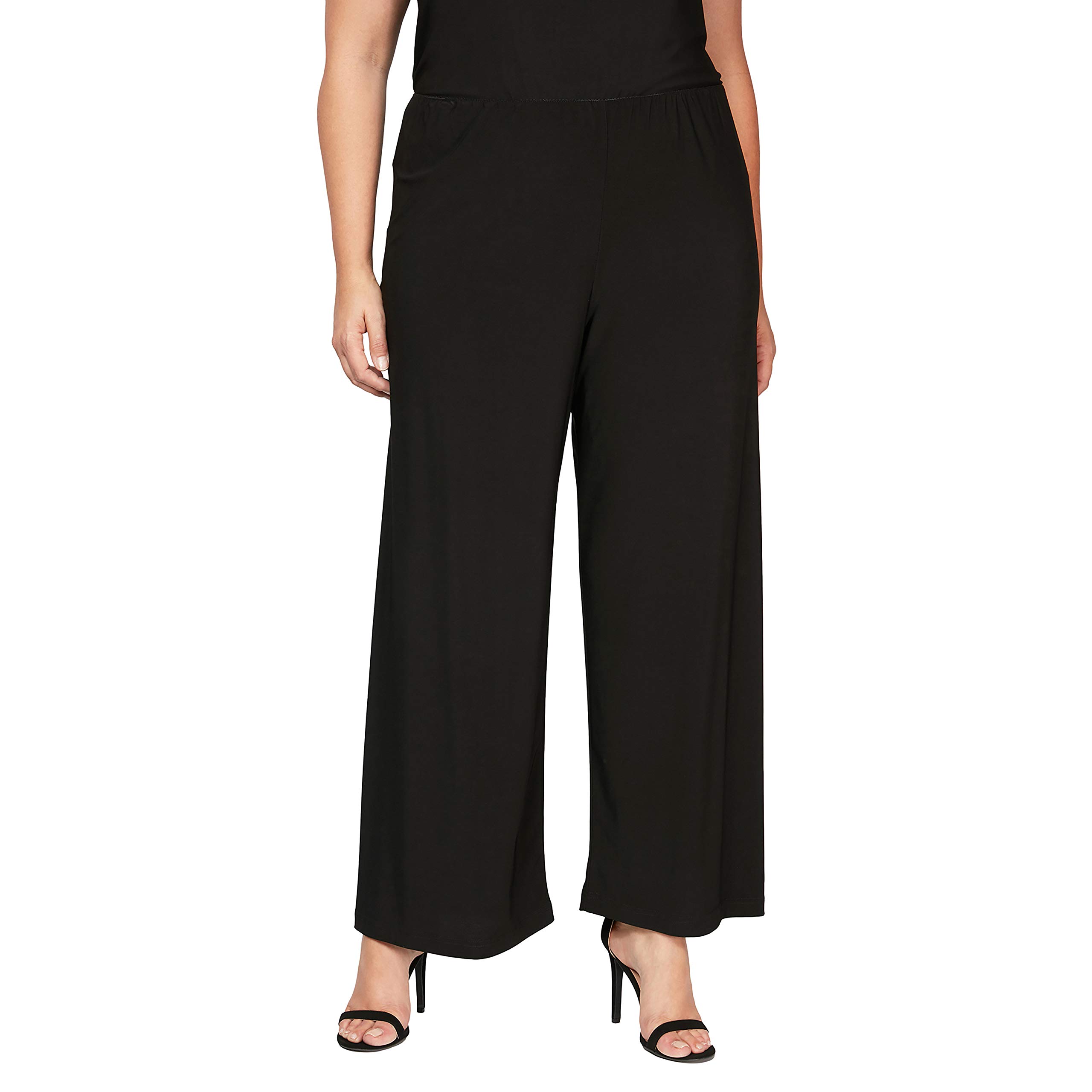 Alex Evenings Womens Plus Size Straight Leg Dress Pant (Plus Petite Sizes) Dress Pants