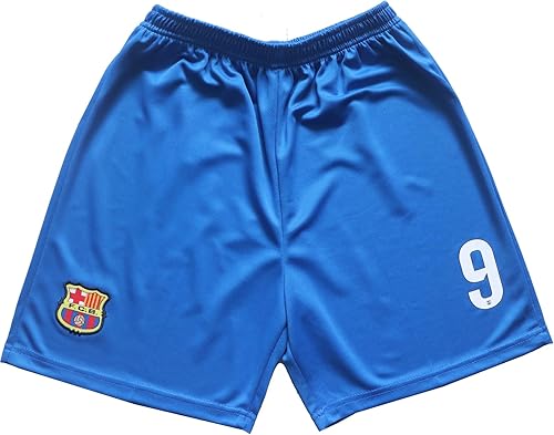 Miniatura 5 de CEKFAX Juego de calcetines cortos de fútbol para niños 20222023 Barca Third #9 Lewandowski Football Soccer Kids Jersey, tallas juveniles