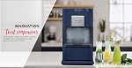 FRIGIDAIRE Gallery Countertop Crunchy Chewable Nugget Ice Maker, 44lbs per Day, Auto Self Cleaning, 2.0 Gen- 14.6" D x 10.00" W x 16.5" H (Navy)