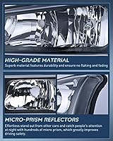 Vista 109 de Nilight Conjunto de luz trasera compatible con Chevy Silverado 1500 1500HD 2500 2500HD 2500 2500HD 3500 2007 Chevrolet Classic OE Style lámpara Lado