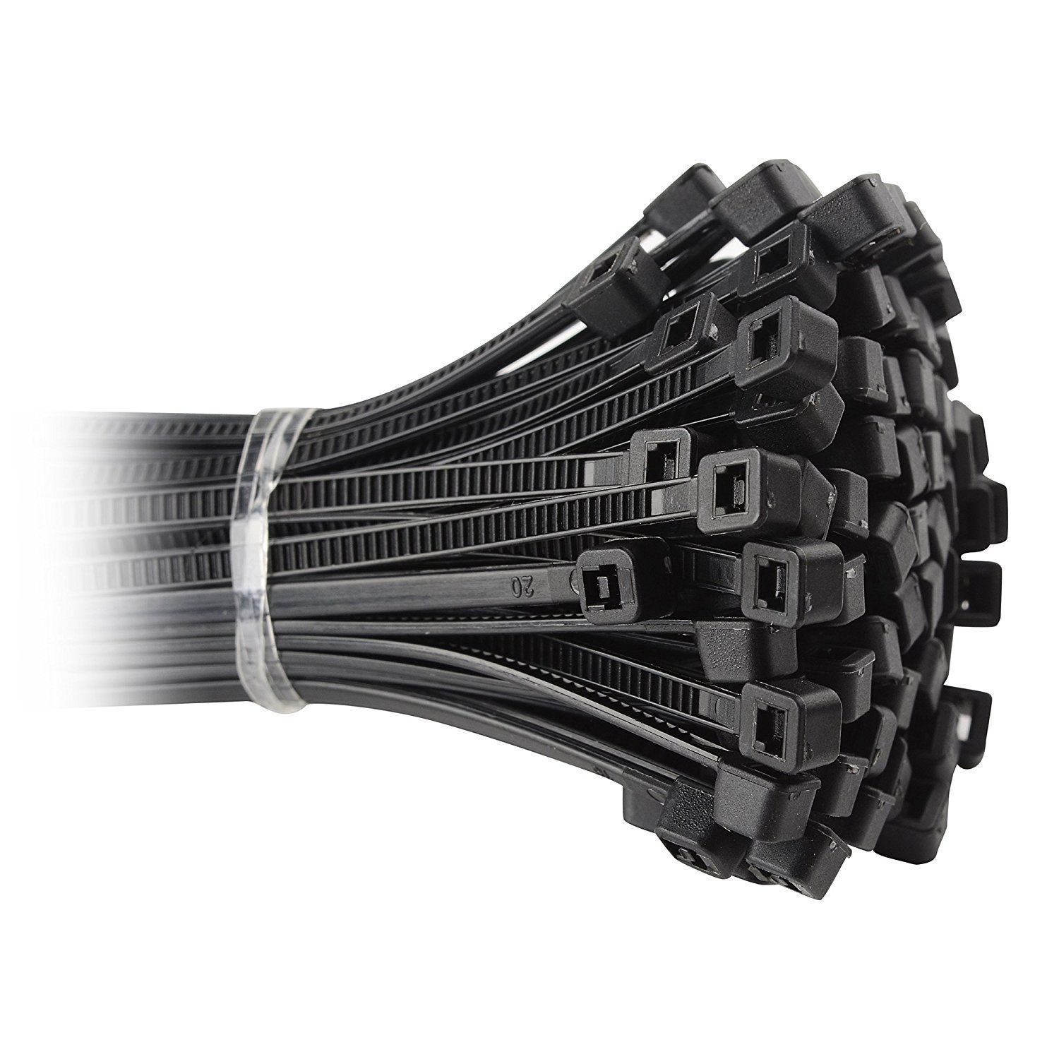 one sixty eight� Zip Ties 4 Inch Cable Protecter and Cable Organizer, Heavy Duty Cable Ties plastic, Self Locking Ties, Plastic Tie, Nylon Cable Ties 4 Inch - 100 mm (500 Piece) (B0BF15MWLT) Amazon Price History, Amazon Price Tracker