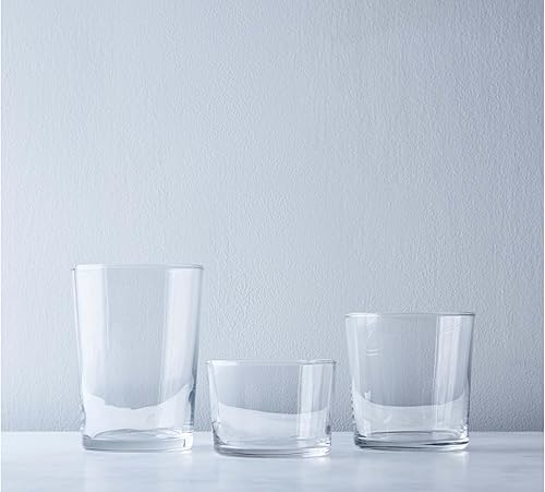 Vista 24 de Bormioli Rocco vasos medianos de bodega, 12 onzas, juego de 12