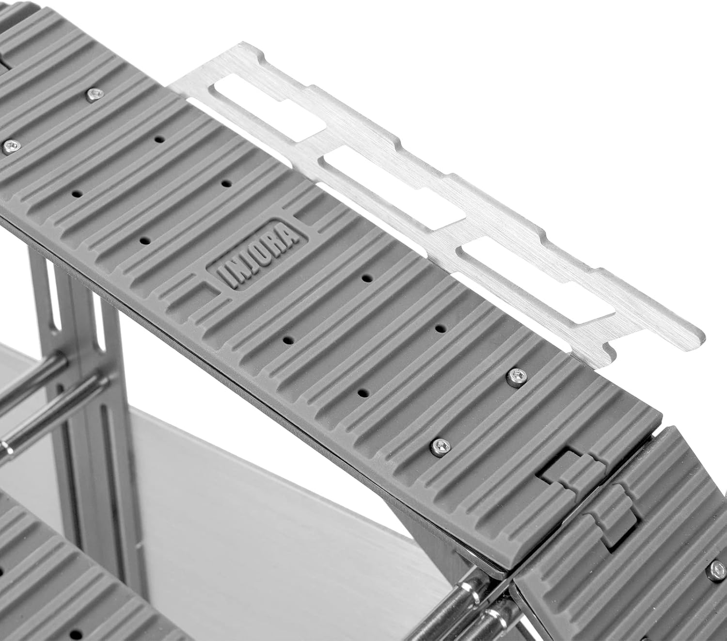 INJORA RC Bridge Course Obstacle Kit for SCX24 AX24 TRX4M FCX24 1/18 1/24 RC Crawer Car