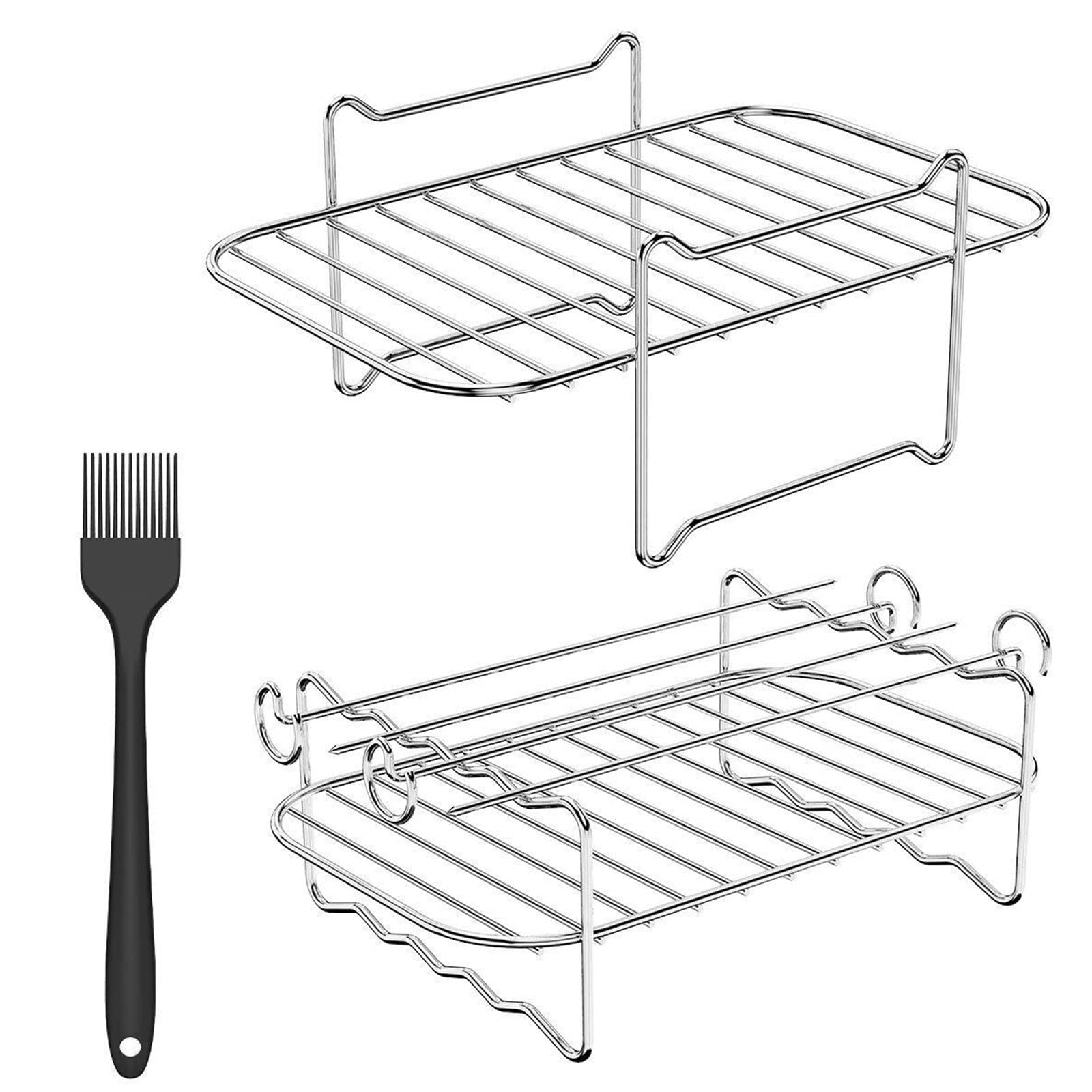 Grille à rôtir polyvalente Air Accessories pour une cuisson homogène sans graisses saturées