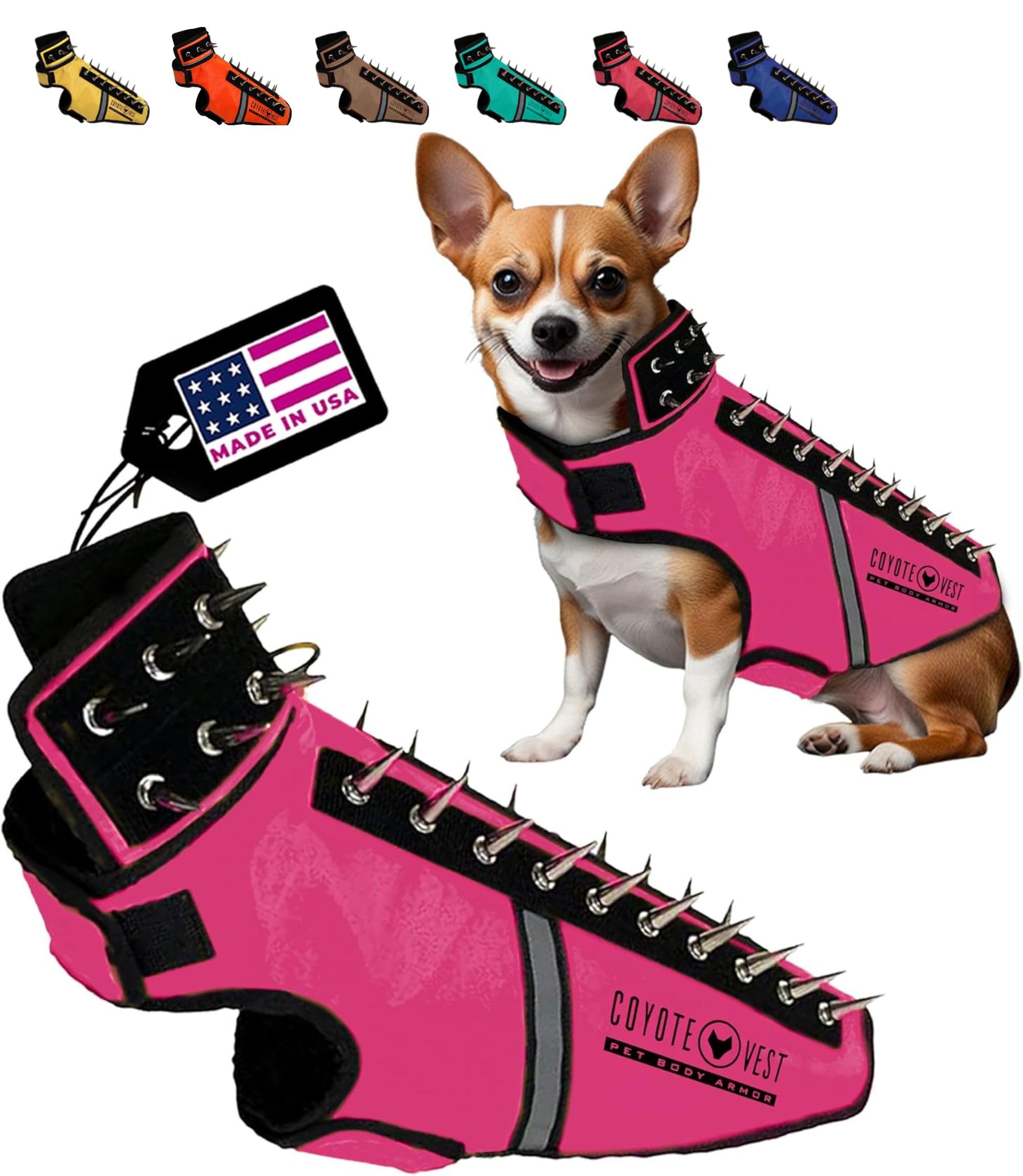 Chihuahua Coyote Prevention Vest Chihuahua Coyote Deterrent