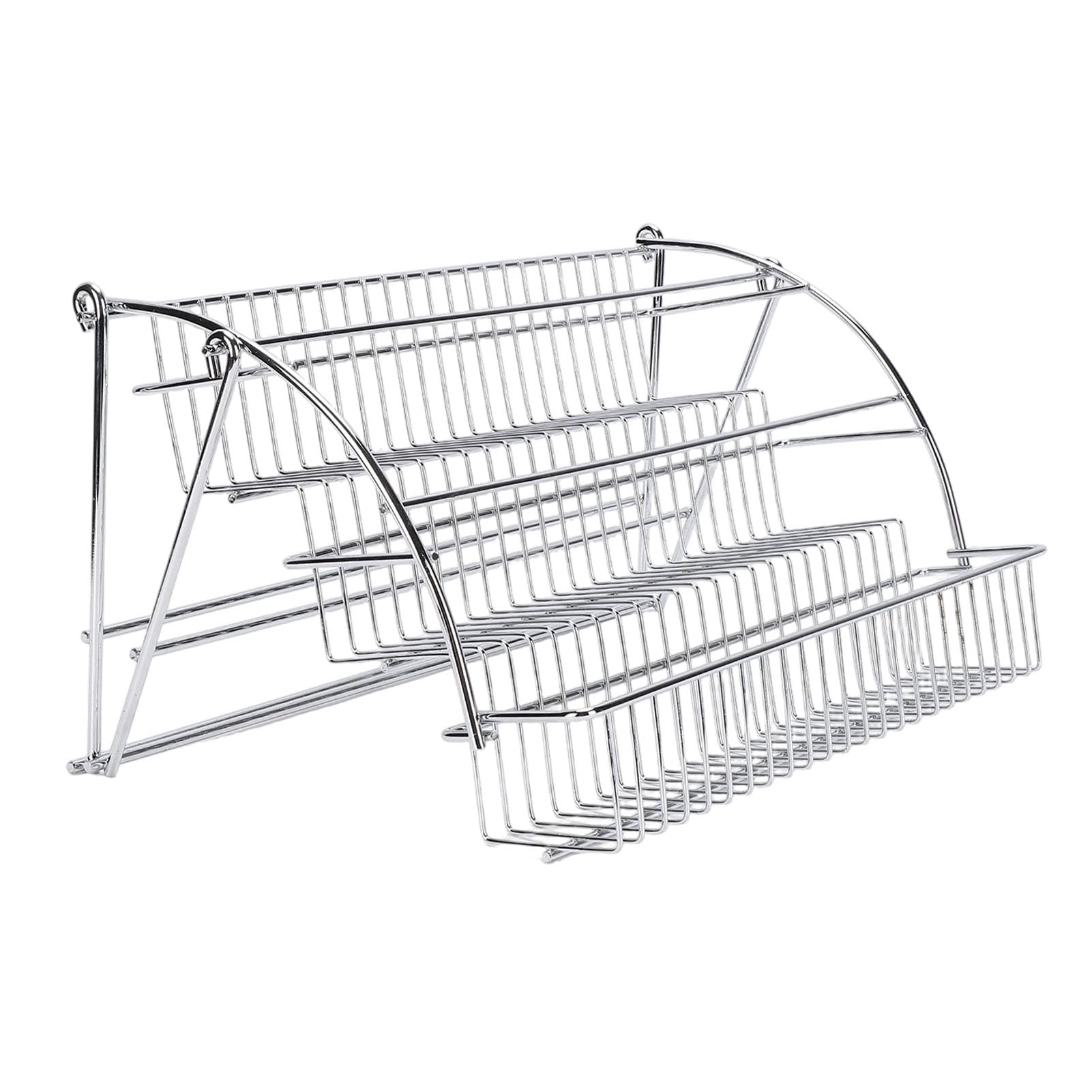 Yctze Estante para Condimentos Abatible de Primera calidad: Organizador de Gabinete de Hierro Resistente que Ahorra Espacio, Acceso Eficiente Al Estante Abatible de la Cocina a los Condimentos, Cocina