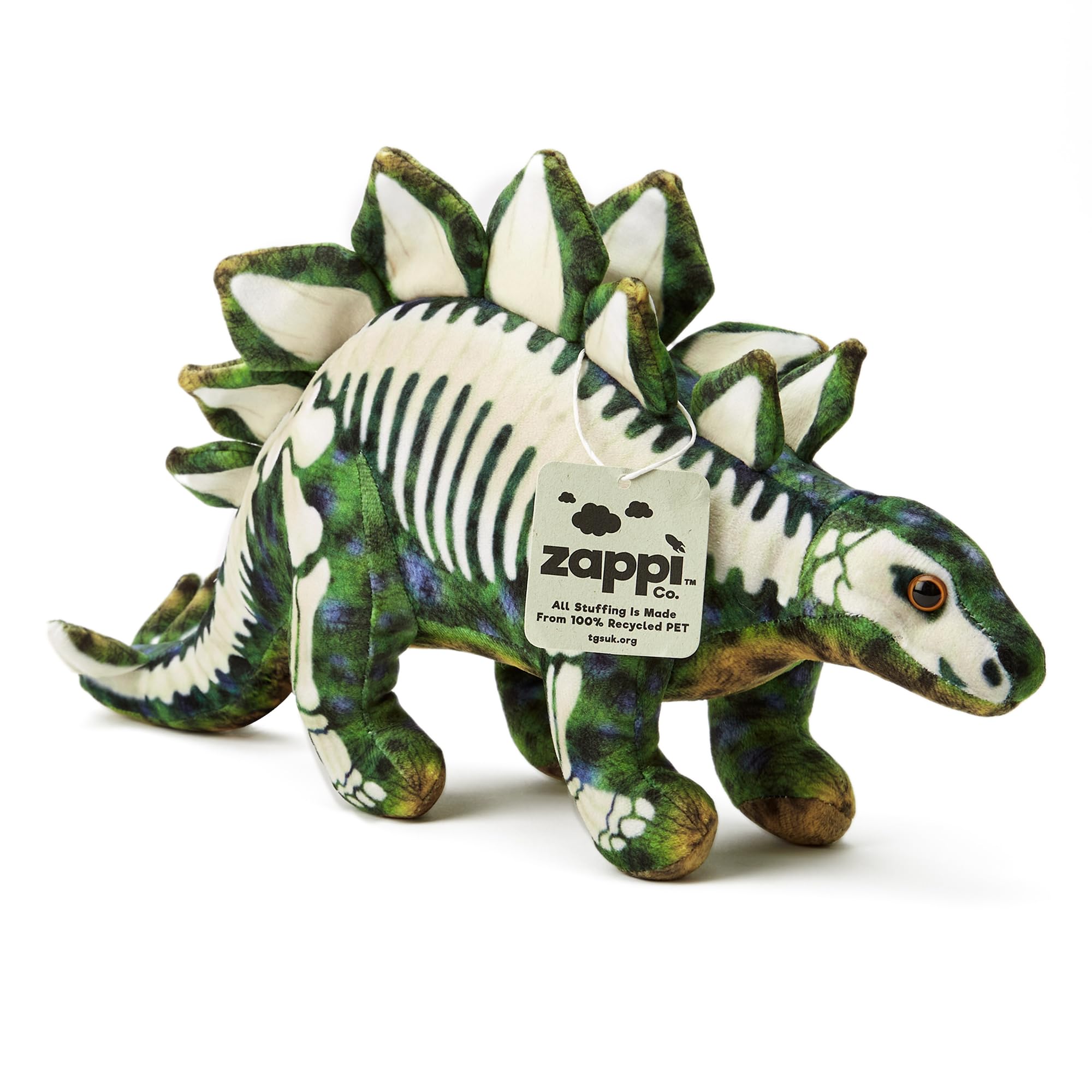 Zappi Co Green Iguana 60 cm Plush Toy Realistic Soft Cuddly Animal, Vibrant Color, Lifelike Detail, Great for Play & Display, Featured on TikTok (60cm Length) — view 23