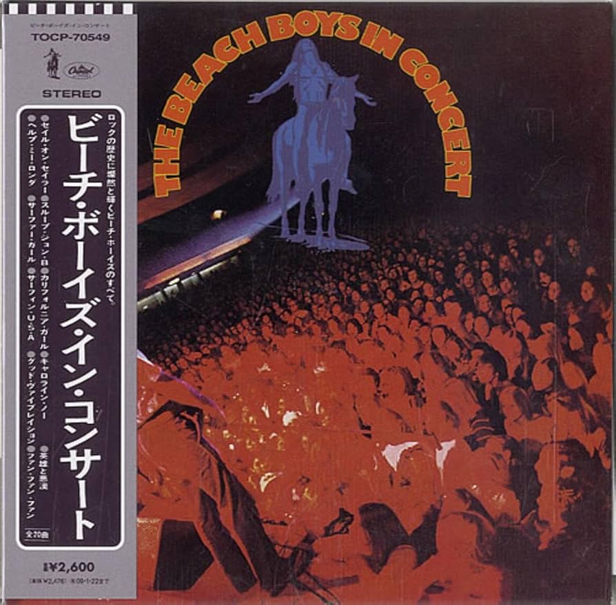 Amazon.co.jp: ビーチ・ボーイズ・イン・コンサート(紙