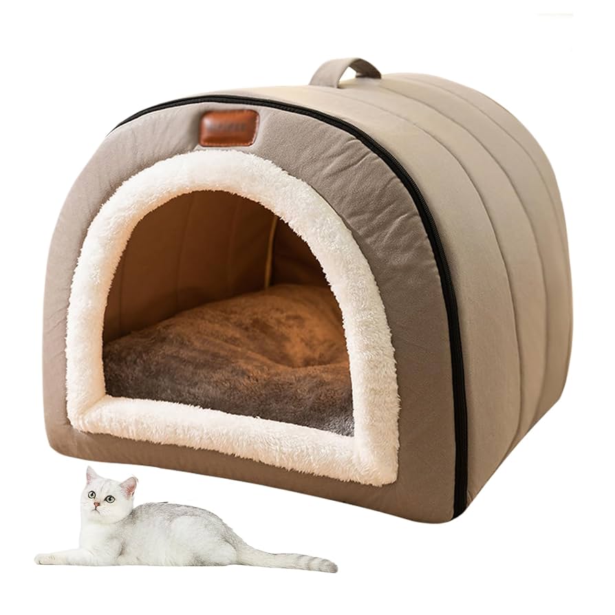 深い眠りをベッドリムーバブルと洗える綿の暖かい巣かわいい猫砂ペットの巣62良い Amazon.co.jp: かわいい猫ベッド、猫砂、冬は暖かいペットベッド