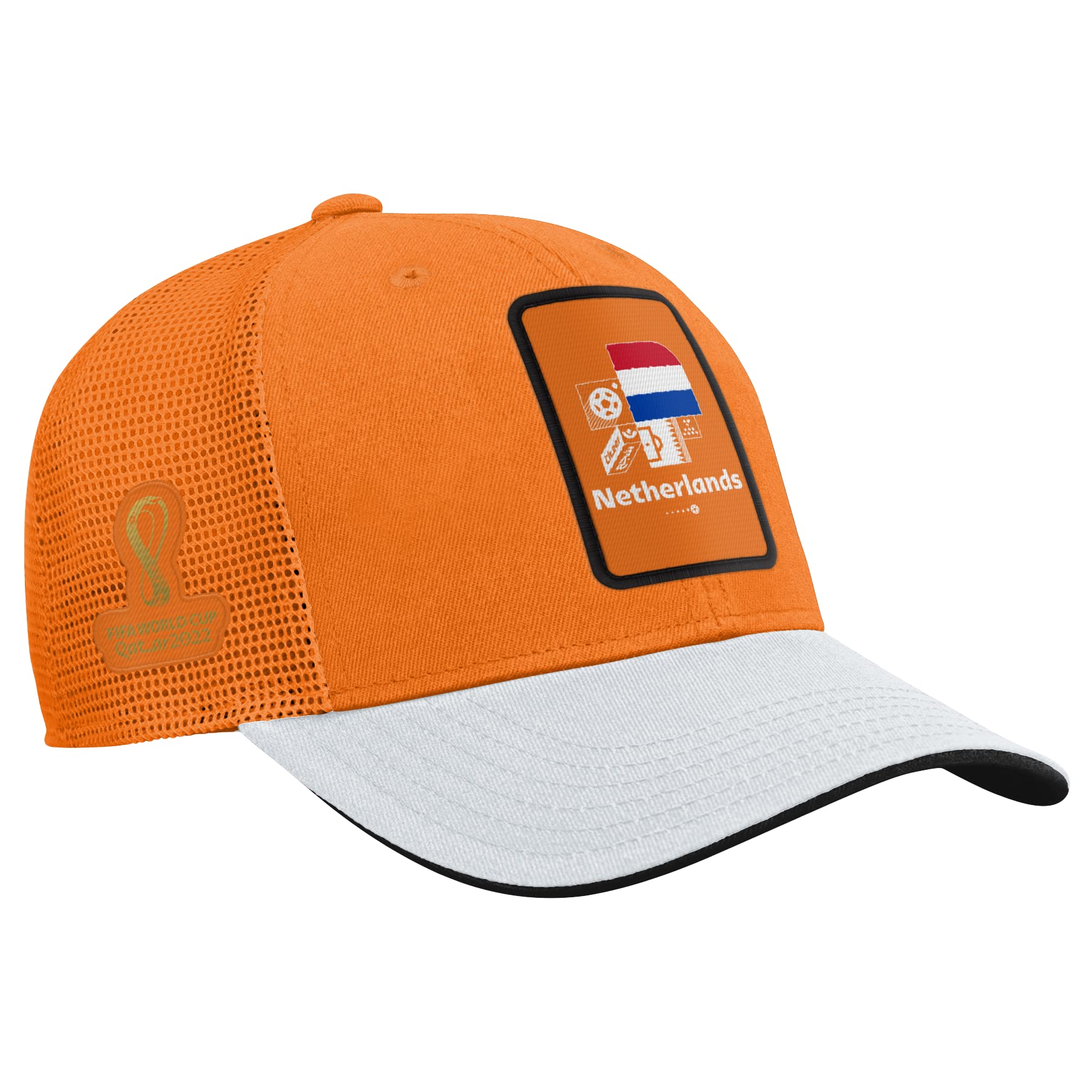 Outerstuff FIFA World Cup Contrast Mosaic Procrown Mesh Hat Cappellino da Baseball Uomo