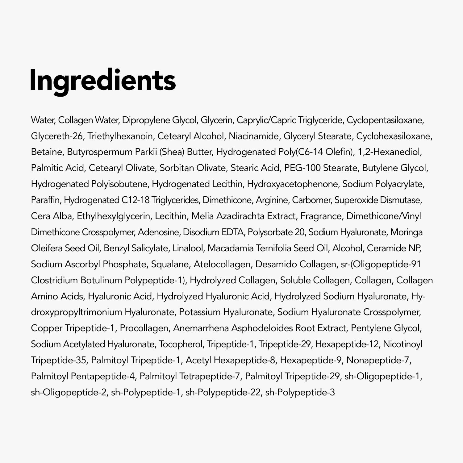 107% Smoother Crow’s Feet & 104% Lifted Skin – Boosts Elasticity & Moisture – Firms & Restores Radiance with 10% Collagen Water & Hyaluronic Acid – Korean Skincare Best Collagen Cream - Image 7