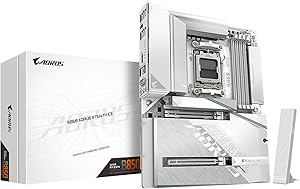 GIGABYTE AORUS STEALTH ICE B850 AM5 ATX