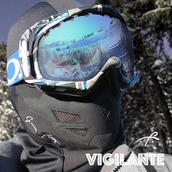 Grace Folly Full Balaclava Ski Face Mask. Use for Snowboarding & Cold Winter Weather Sports