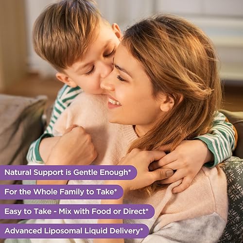 Miniatura 3 de Suplementos liposomales de azafrán, 89 mg de extracto de azafrán en gotas líquidas con Ashwagandha, cúrcuma, vitamina A y D3 para antioxidante,