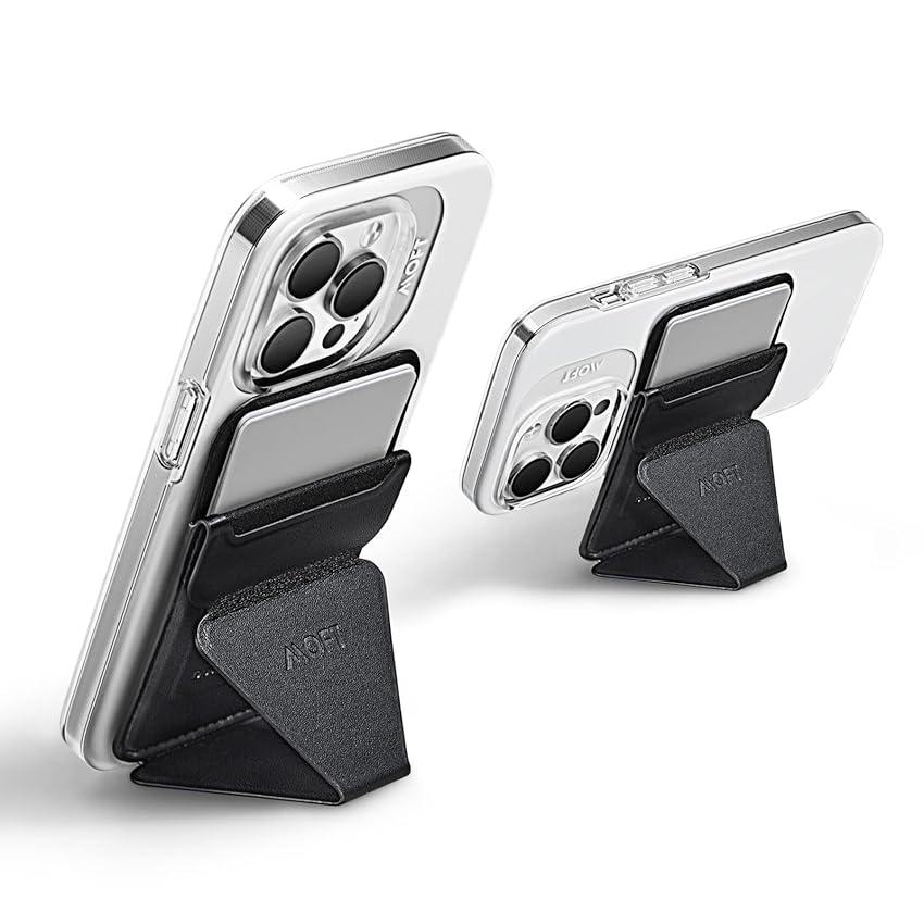Immagine del prodotto MOFT Snap Portafoglio Magsafe per iPhone Serie 15 14 13 12, Supporto Magnetico per Telefono in Pelle Vegana in tantissimi colori