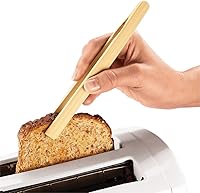 Vista 1 de Pinza para tostadas de bambú