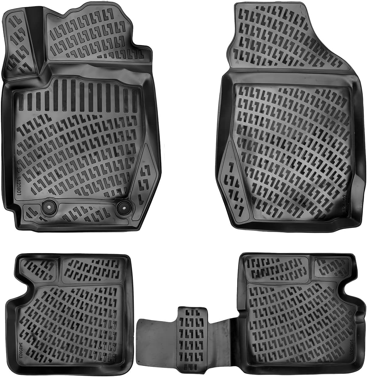 Pedalabdeckung Toyota - Gummi Pad Für Bremse & Kupplung (2er Set)