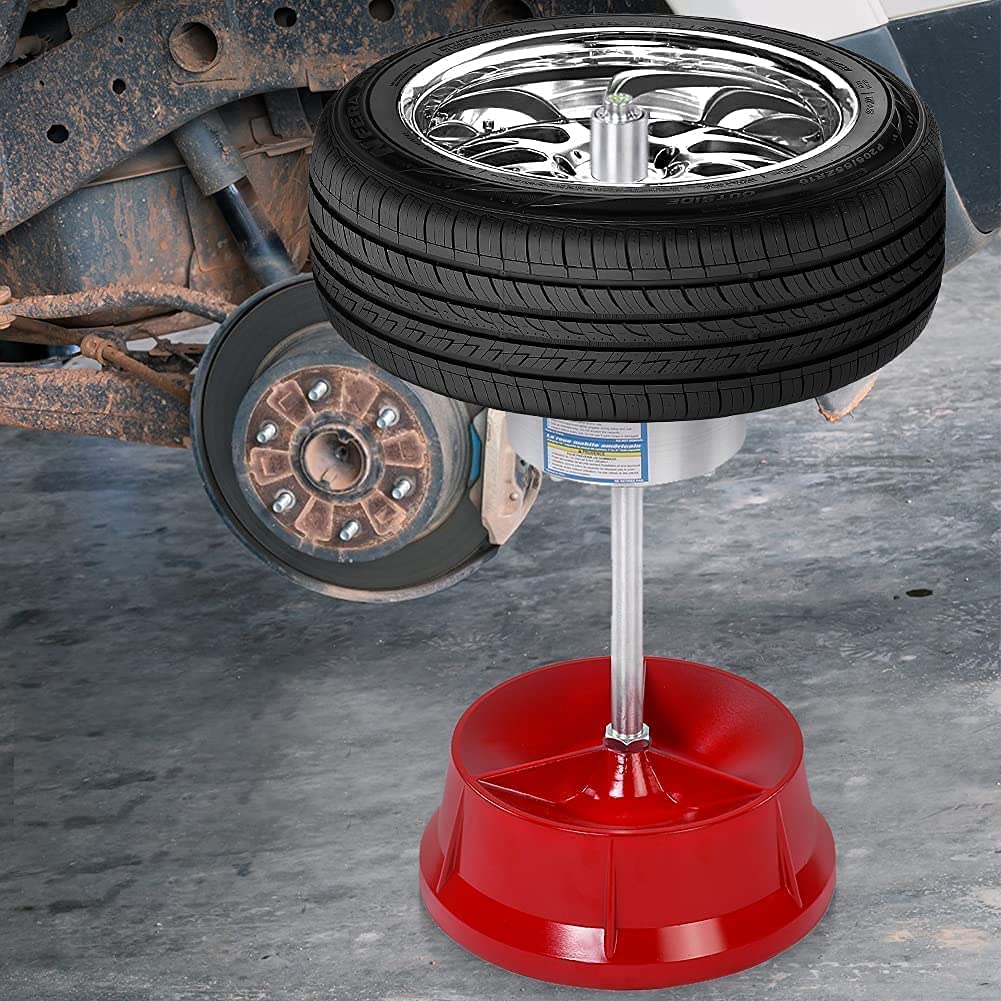 GOTOTOP Equilibratore di pneumatici Auto Camion Mozzi portatili Ruota Equilibratore di pneumatici Livella a bolla per cerchi resistente per auto, camion, furgoni e biciclette