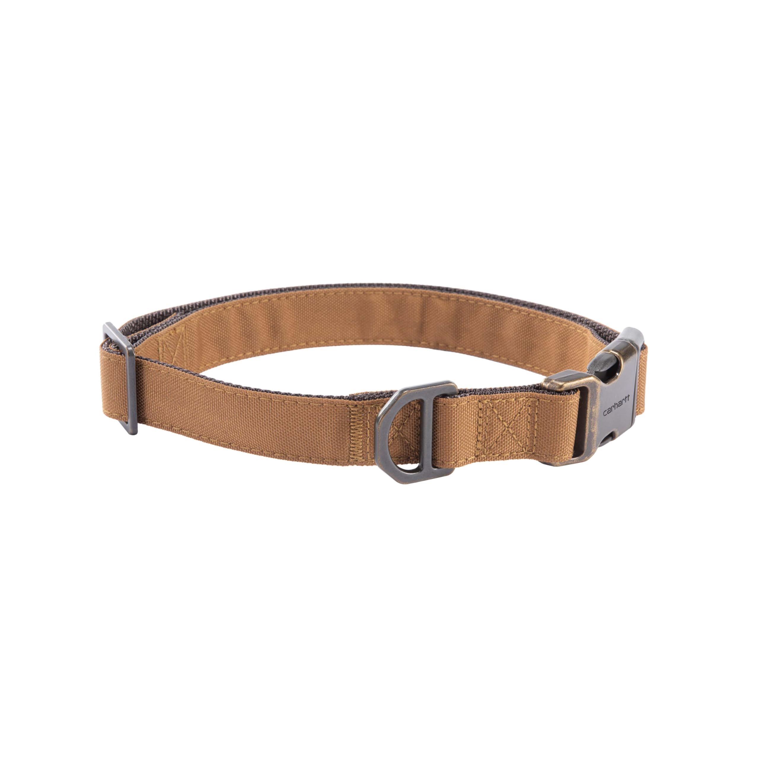 Carhartt Fully Adjustable Field Dog Collar - Durable 600 Denier Fabric with Reflective Marking for Added Visibility - Carhartt Brown L โ image 1