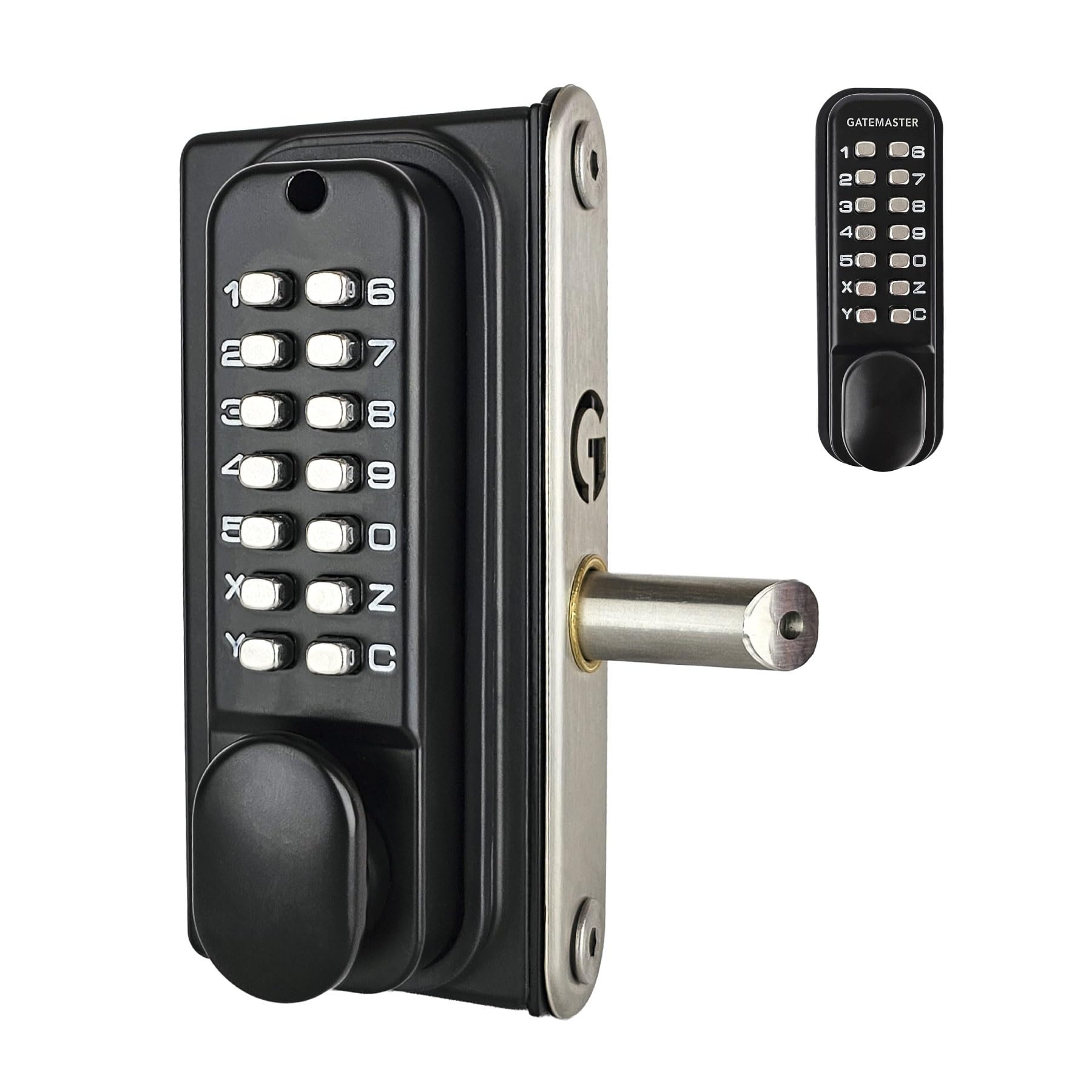 Gatemaster Superlock Surface Digital Combination Double Sided Left Hand Gate Lock (Bdgwl) from B&Q