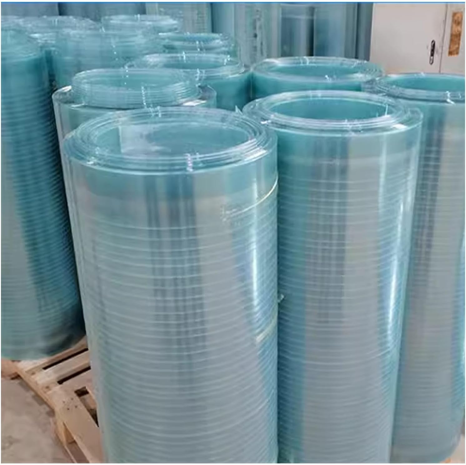 Polycarbonate Roofing Sheet,DIY Greenhouses Frame Polycarbonate Sheet,Clear Greenhouse Roof Panels,for Roof Farming, Gardening,Courtyards,Canopy,Carport Balcony,Con(Size:3.3x6.6 ft,Color:Clear:0.8 MM)