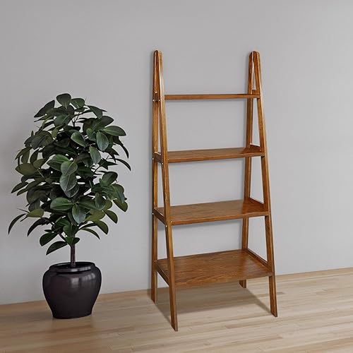 Miniatura 78 de Estantería con forma de escalera y 5 estantes Casual Home, Madera, Espresso Espresso,Blanco,Castaño,Bitono,Café