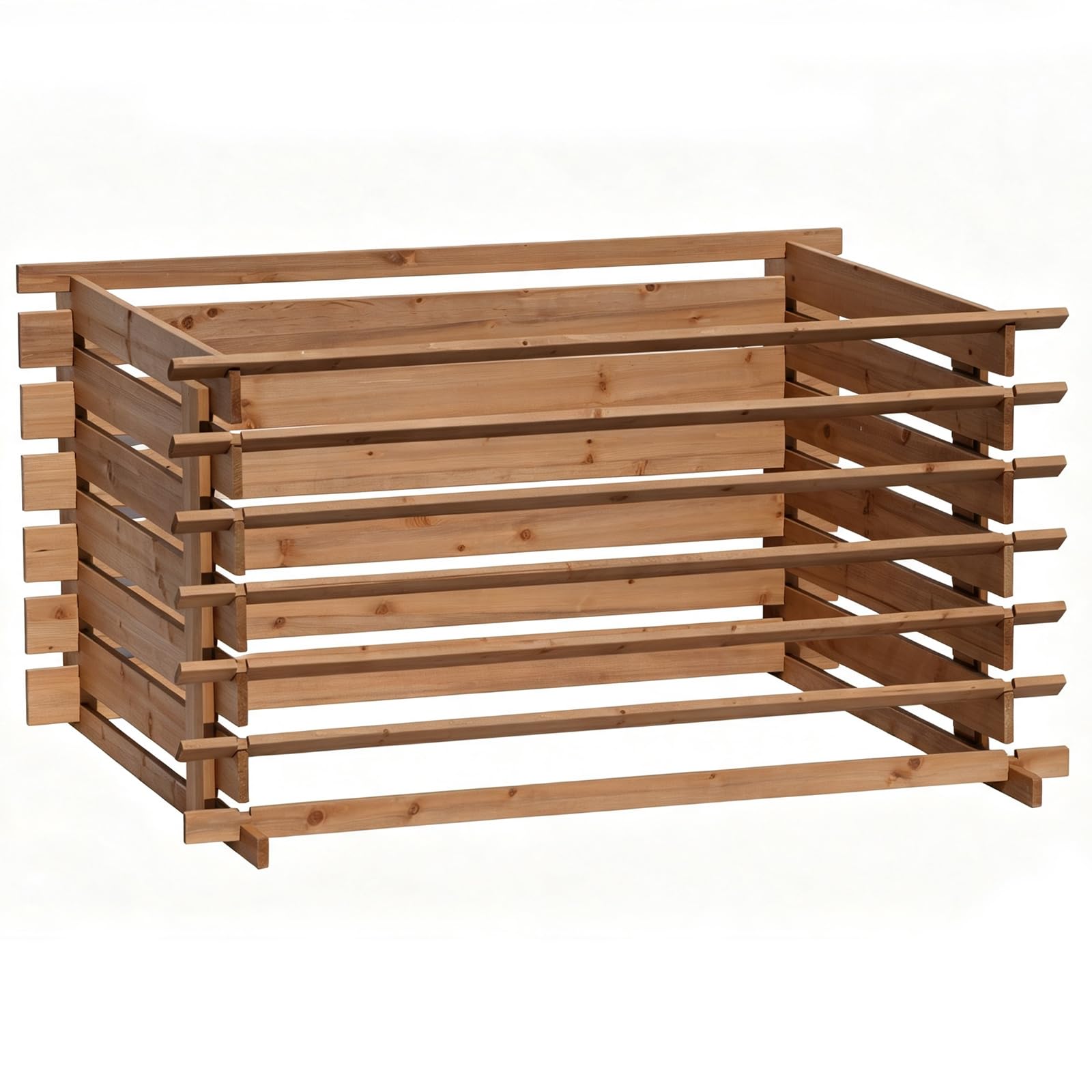 Actiasgear 700L Wooden Garden Composter Bin Treated Fir Wood