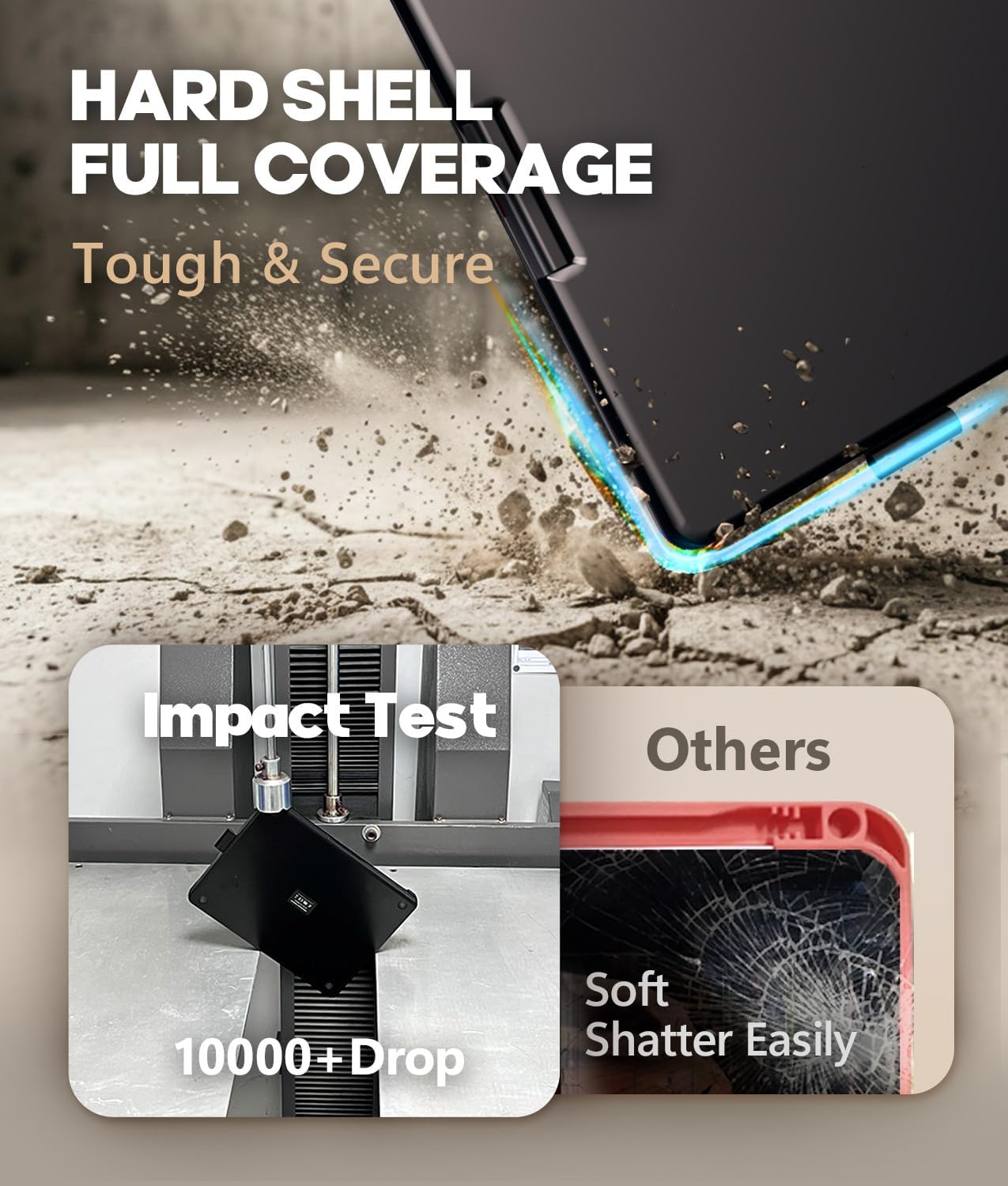 BABG for iPad 10th 11th (A16) Case with Keyboard&iPad Air 11(M4,M3,M2),360°Swivel,7 Use Modes,Rainbow Backlight Keyboard for iPad Pro 11(1st/2nd/3rd/4th Gen)&iPad Air 5th/Air 4th-Black