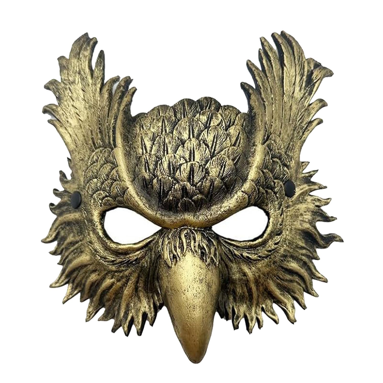 Halloween Costume Mask Masquerade Skull Evil Ghost Devil Demo Mask Full Face Animal Eagle Bird Masks Scary Cosplay Party Props Mardi Gras Clown Masks