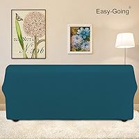 Vista 27 de Easy-Going - Funda elástica para sofá, 1 pieza, protector de muebles, suave, con parte inferior elástica, para niños, tela de jacquard de poliéster