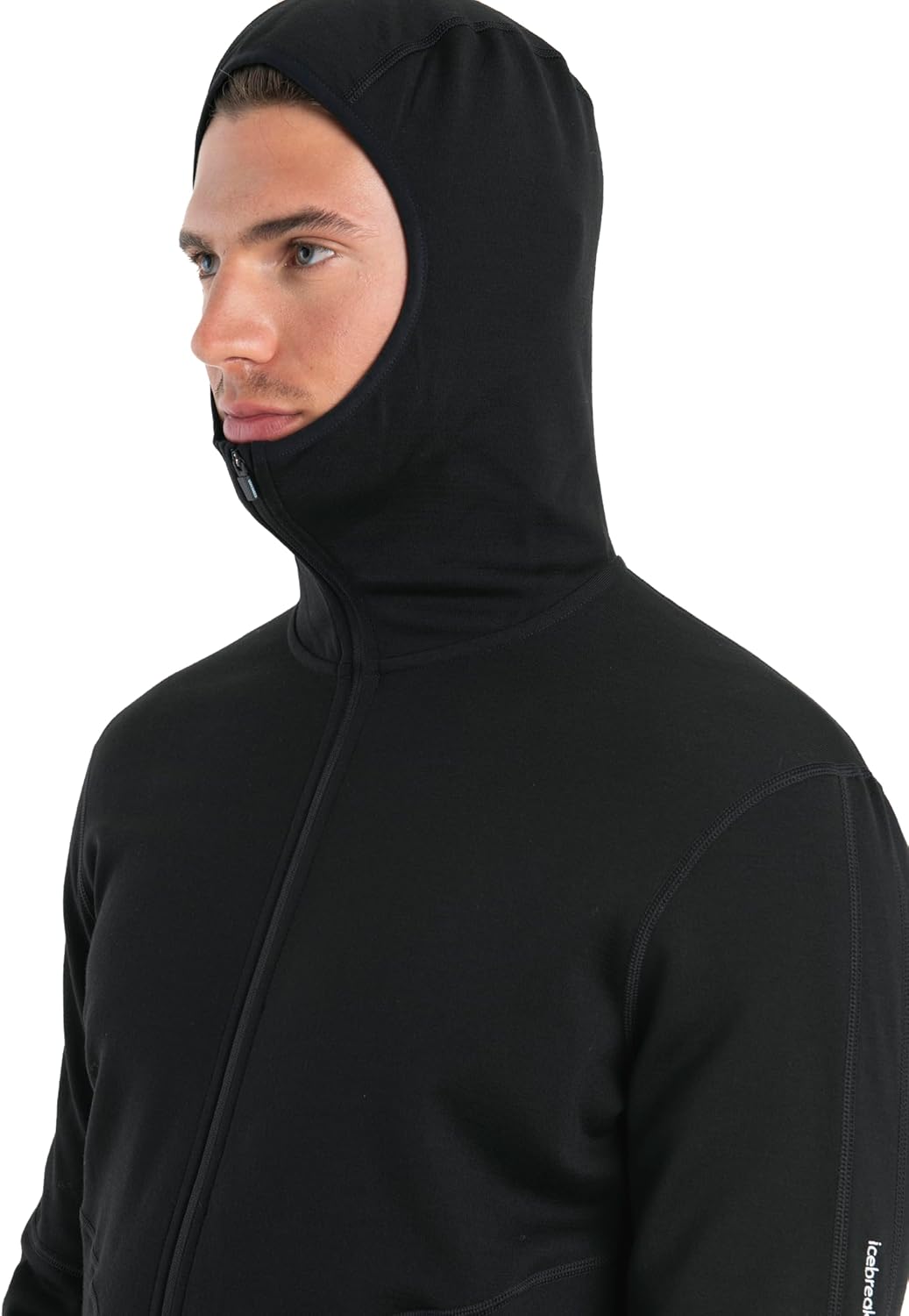 icebreaker Men's Merino 560 RealFleece Elemental Long Sleeve Zip Hoodie - Image 3