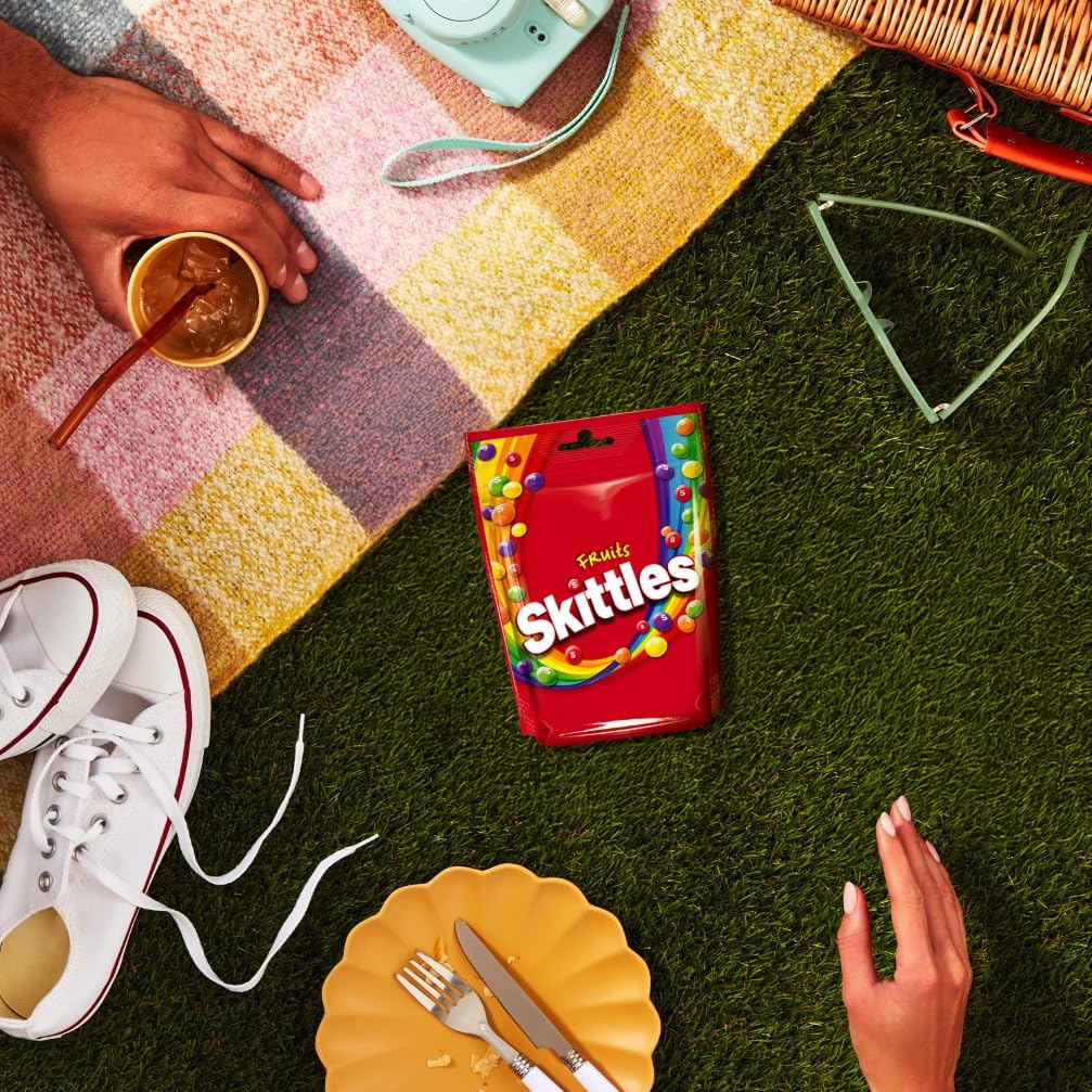 Skittles Caramelos Masticables Bolitas Sabores Afrutados 15 x 152g