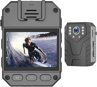 ERYUE Personal Body Camera | Small 1080P Video Recording Camera,Night Vision Body Worn Camera, Portable Body Camera For Law Enforcement, 6-8 Hours Battery Life