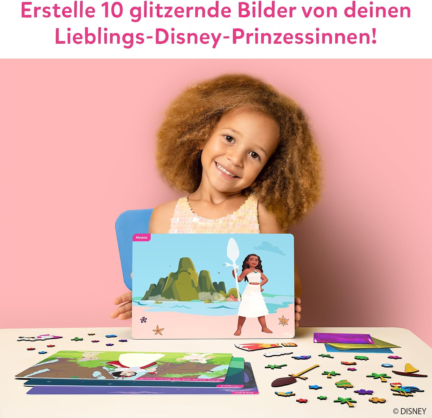 Skillmatics Art & Craft Activity - Foil Fun Disney Princess, Dirt-Free Art for Children, Craft Sets, DIY Activity, Gifts for Girls & Boys Ages 4, 5, 6, 7, 8, 9 5. Disney Princess