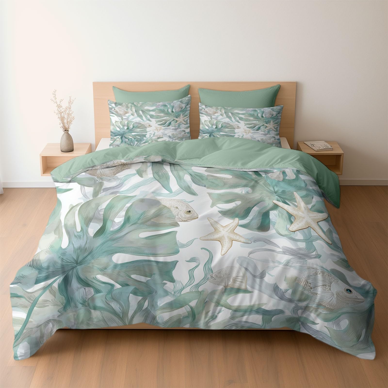 Housse de couette 160 x 200 cm infroissable pour un lit impeccable sans repassage