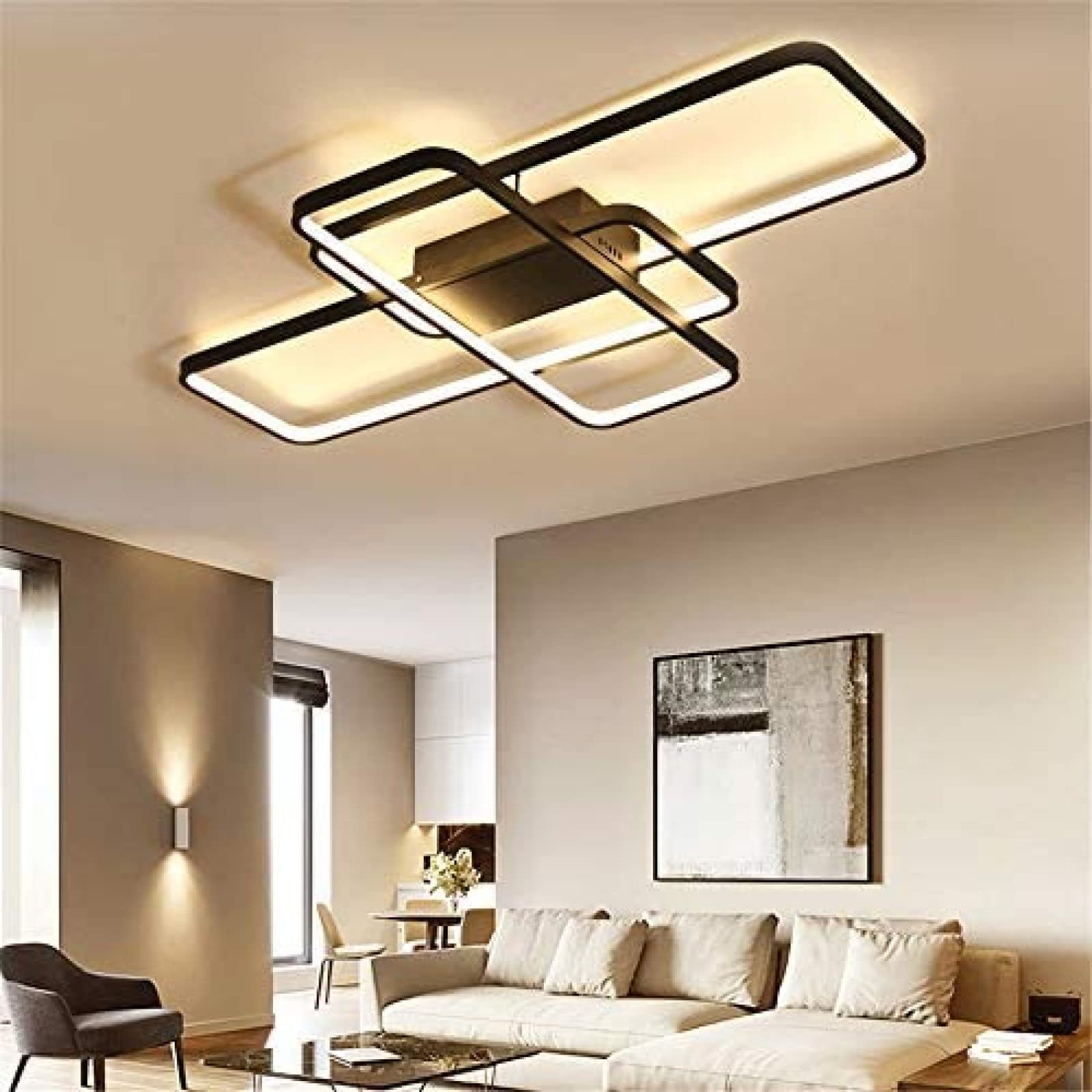 Lumière LED de plafond pour une ambiance de restaurant chic dans votre cuisine