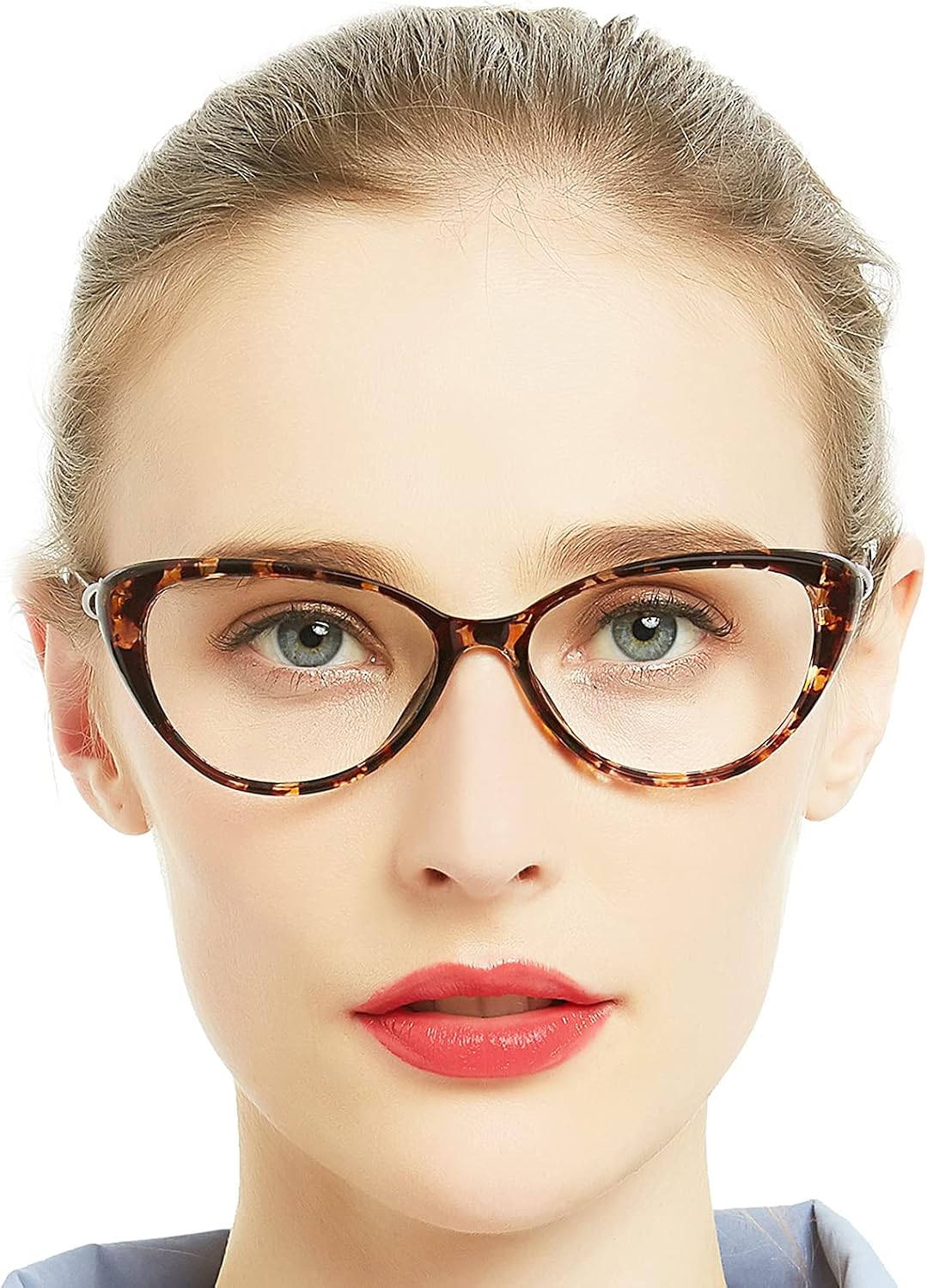OCCI CHIARI Stylish Reading Glasses Cateye Reader with Sping Hinge 1.0 1.25 1.5 1.75 2.0 2.25 2.5 2.75 3.0 3.5 4.0 5.0 6.0