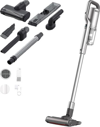 ROIDMI X30 Pro - Aspiradora inalámbrica con batería y función de fregado,  Color Blanco, Gris Espacial, 435 W, 0,55 litros : Amazon.es: Hogar y cocina