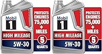 Vista 27 de Mobil 1 - Aceite de motor Extended Performance High Mileage 5W-20, 5 cuartos de galón